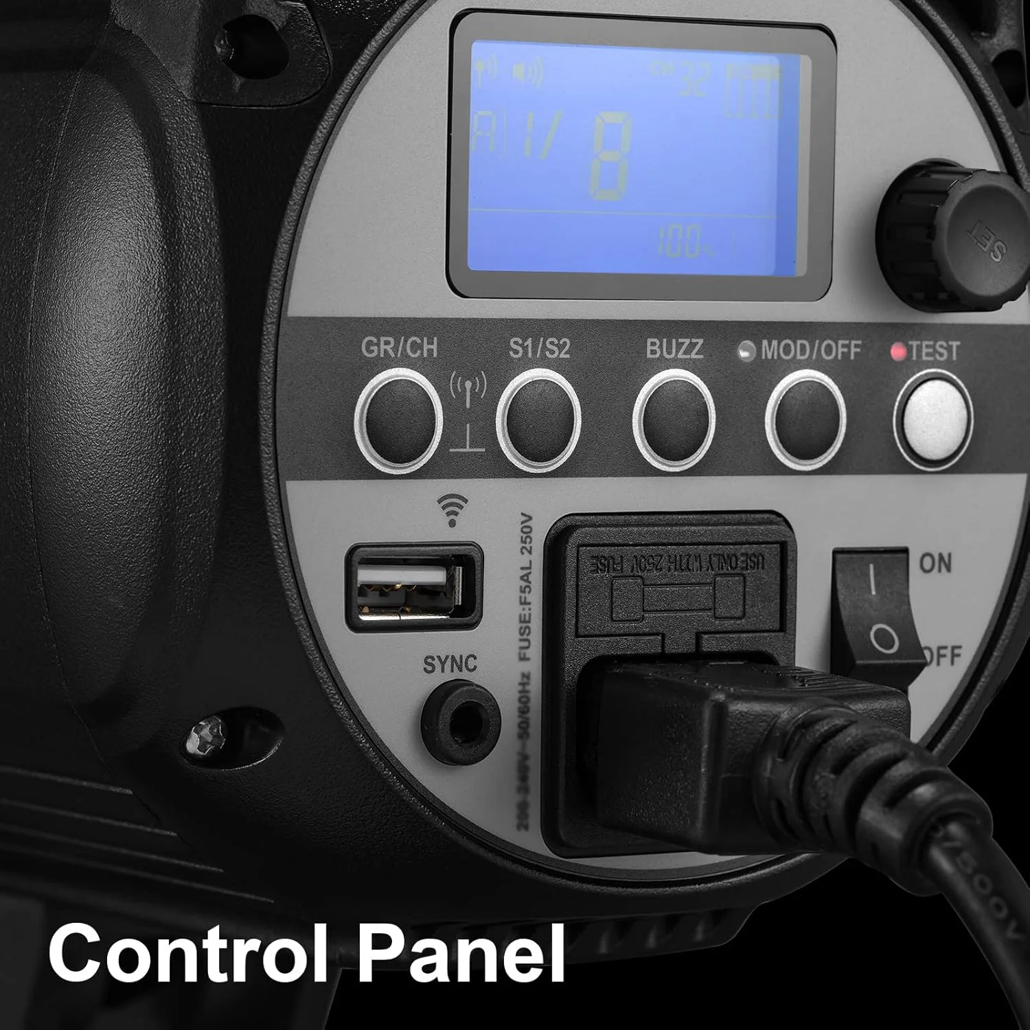 فلاش استودیویی گودکس SK400II-V با توان خروجی تقویت شده 400Ws، نور استروب 5600 ± 200 کلوین، سیستم وایرلس X 2.4G یکپارچه با مانت بوئنز و لامپ مدلینگ LED برای عکاسی تبلیغاتی و فشن فلاش استودیویی گودکس SK400II-V با توان خروجی تقویت شده 400Ws، نور استروب 5600 ± 200 کلوین، سیستم وایرلس X 2.4G یکپارچه با مانت بوئنز و لامپ مدلینگ LED برای عکاسی تبلیغاتی و فشن