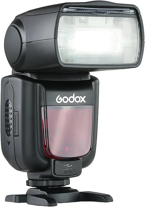 فلاش اسپیدلایت گودکس TT600، GN60 سیستم وایرلس X 2.4G، همگامسازی با سرعت بالا 1/8000 ثانیه، 5600K±200K، زمان بازیافت 0.1 تا 2.6 ثانیه، 22 مرحله خروجی قدرت: 1/1 تا 1/128 برای دوربینهای کانن، نیکون، پنتاکس، المپوس، فوجیفیلم و پاناسونیک فلاش اسپیدلایت گودکس TT600، GN60 سیستم وایرلس X 2.4G، همگامسازی با سرعت بالا 1/8000 ثانیه، 5600K±200K، زمان بازیافت 0.1 تا 2.6 ثانیه، 22 مرحله خروجی قدرت: 1/1 تا 1/128 برای دوربینهای کانن، نیکون، پنتاکس، المپوس، فوجیفیلم و پاناسونیک
