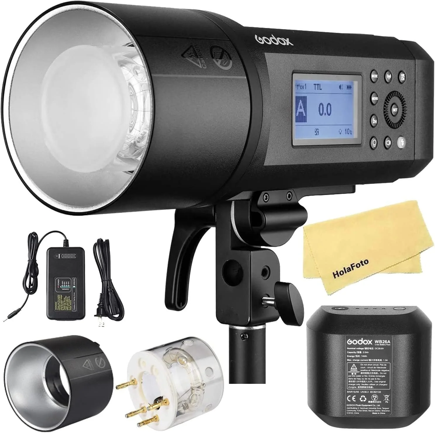 فلاش استودیویی Godox AD600PRO Wistro با مانت بوئنز