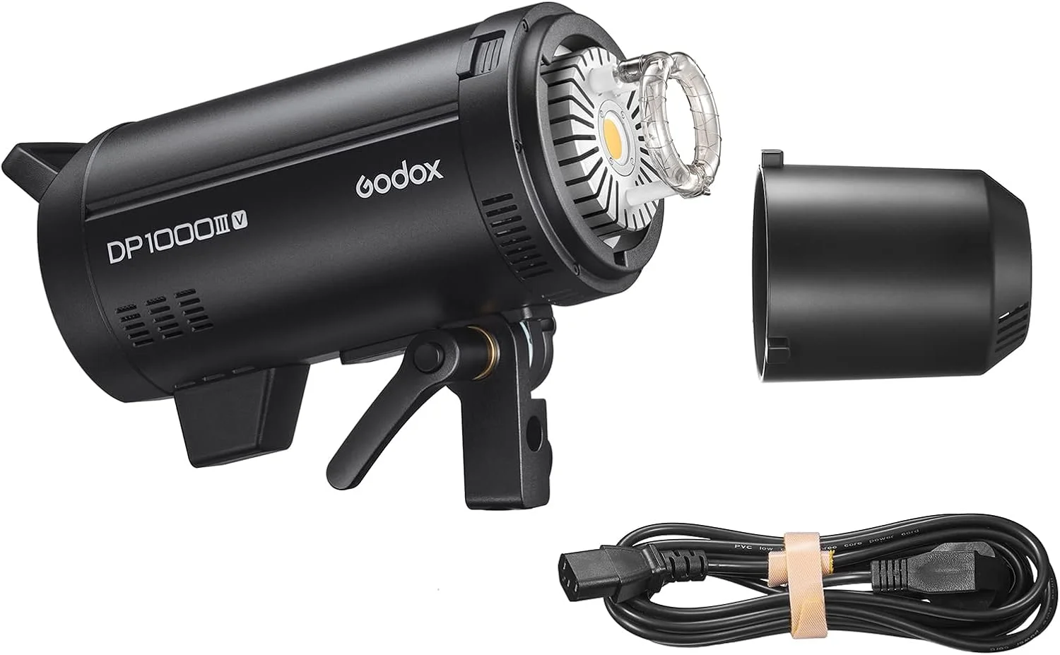 فلاش استودیویی Godox DP1000III-V با توان ارتقا یافته 1000Ws GN140 5600±200K بی سیم 2.4G یکپارچه مانت بوئنز برای عکاسی عروسی، پرتره، مد و تبلیغات