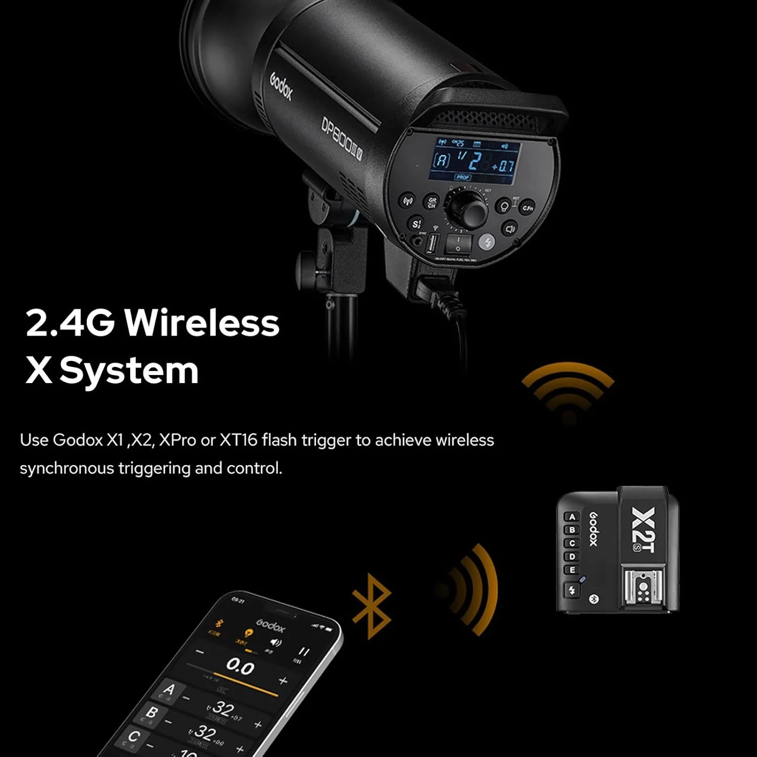 فلاش استودیویی گودکس DP600IIIV، 600Ws، GN106 5600±200K سیستم 2.4G X مانت بوئنز، فلاش استروب مونو لایت برای عکاسی پرتره، فشن، عروسی، و محصولات فلاش استودیویی گودکس DP600IIIV، 600Ws، GN106 5600±200K سیستم 2.4G X مانت بوئنز، فلاش استروب مونو لایت برای عکاسی پرتره، فشن، عروسی، و محصولات