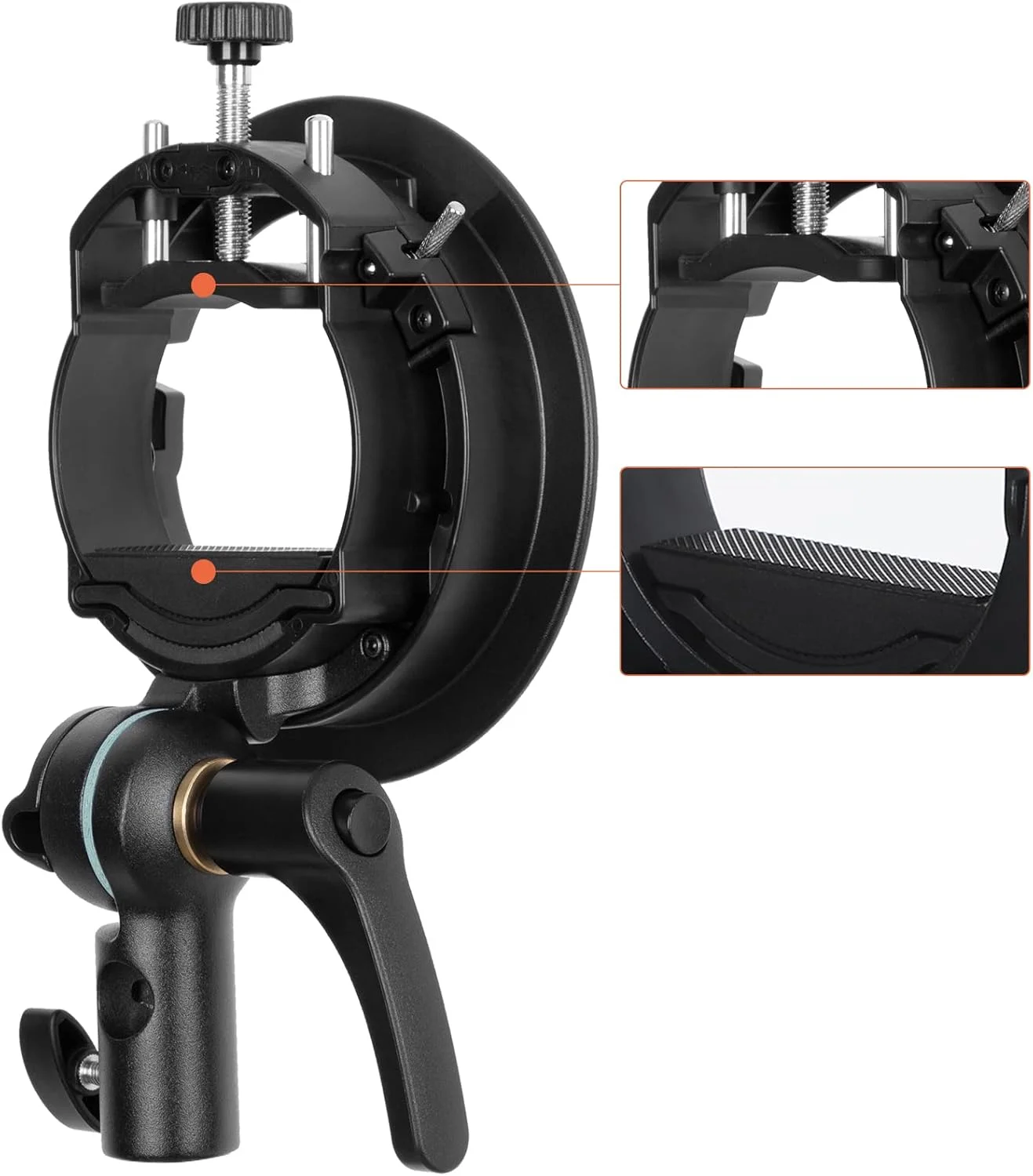 گادکس سافت باکس نواری 24x24 اینچ به همراه براکت S2 اسپیدلایت با مانت بوئنز برای فلاش های سری Godox V1، AD200Pro، AD400Pro، V860II، TT350 گادکس سافت باکس نواری 24x24 اینچ به همراه براکت S2 اسپیدلایت با مانت بوئنز برای فلاش های سری Godox V1، AD200Pro، AD400Pro، V860II، TT350