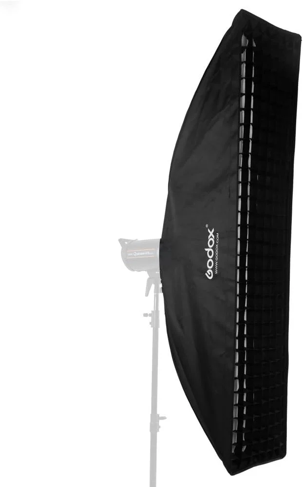 سافت باکس گودکس SB-FW35x160cm با زنبوری و مانت بوئنز، مناسب فلاش استودیویی برای عکاسی پرتره و محصولات