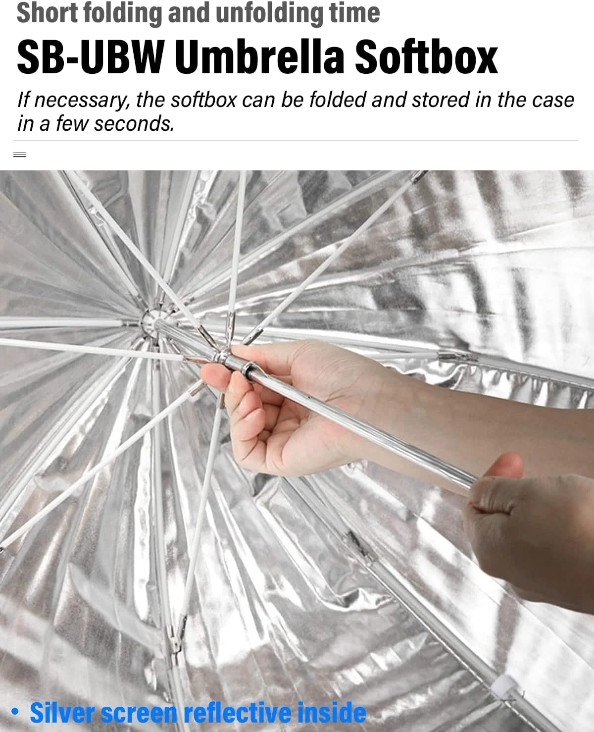 سافت باکس اکتاگون چتری گودکس 120 سانتی متری به همراه گرید لانه زنبوری و کیف حمل برای فلاش استودیویی، اسپیدلایت، عکاسی پرتره و محصول