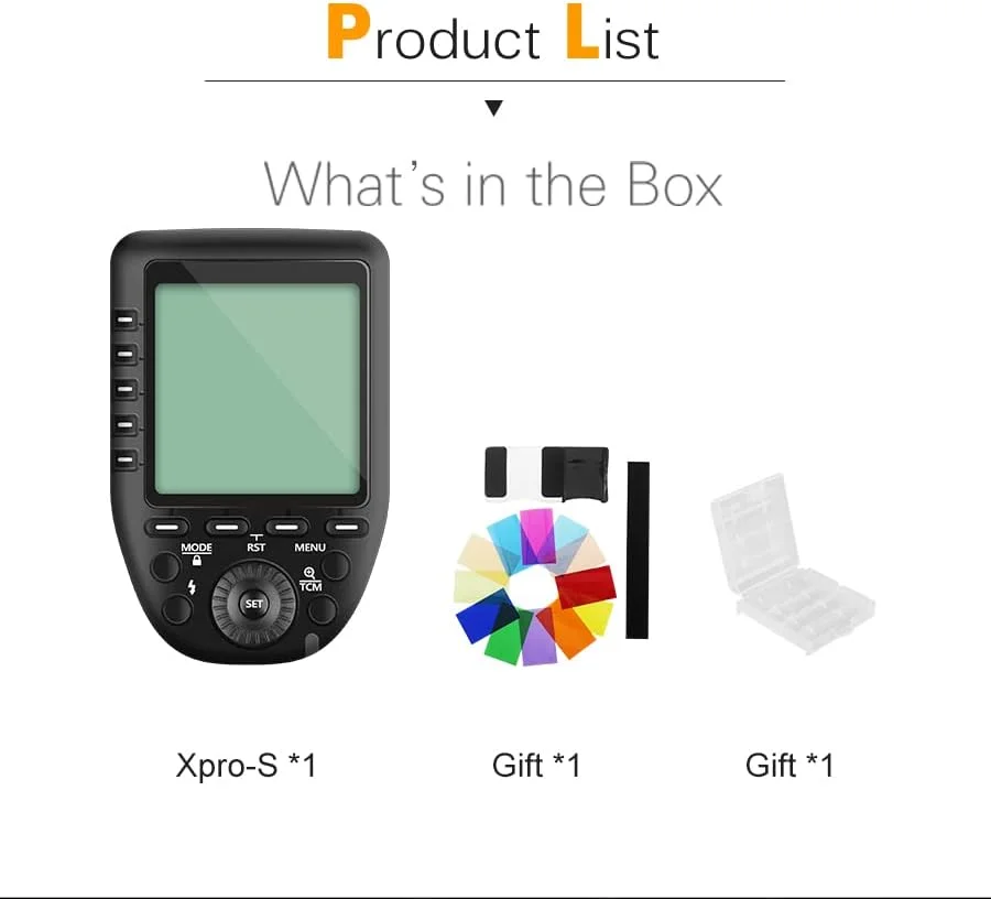 فلاش تریگر گودکس XPro-N TTL 2.4G با همگامسازی سرعت بالا 1/8000 ثانیه سیستم X - عملکرد دستی، صفحه نمایش بزرگ، طراحی شیبدار، 5 دکمه گروه اختصاصی، 11 عملکرد قابل تنظیم برای دوربینهای نیکون فلاش تریگر گودکس XPro-N TTL 2.4G با همگامسازی سرعت بالا 1/8000 ثانیه سیستم X - عملکرد دستی، صفحه نمایش بزرگ، طراحی شیبدار، 5 دکمه گروه اختصاصی، 11 عملکرد قابل تنظیم برای دوربینهای نیکون