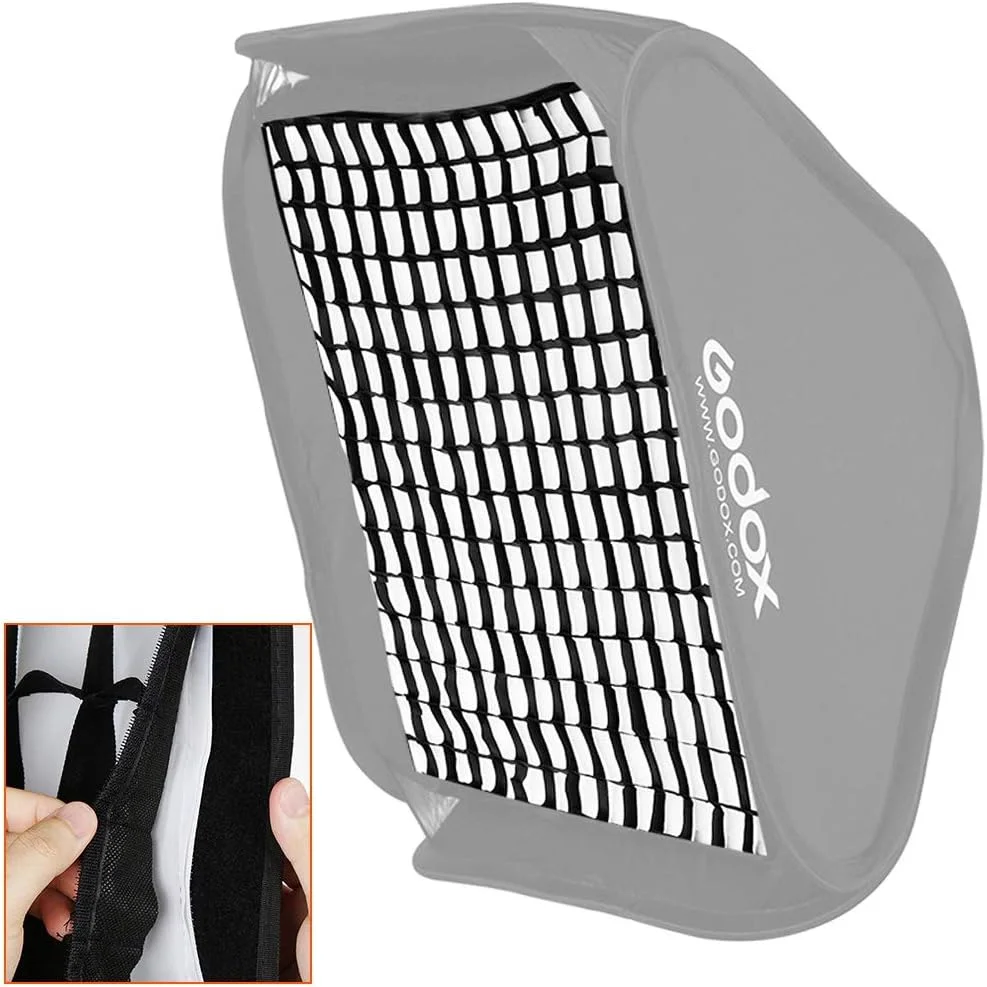 زنبوری لانه ای سافت گرید گودکس 80x80 سانتی متر برای فلاش اسپیدلایت سافت باکس استودیویی (فقط گرید 80x80 سانتی متر) زنبوری لانه ای سافت گرید گودکس 80x80 سانتی متر برای فلاش اسپیدلایت سافت باکس استودیویی (فقط گرید 80x80 سانتی متر)
