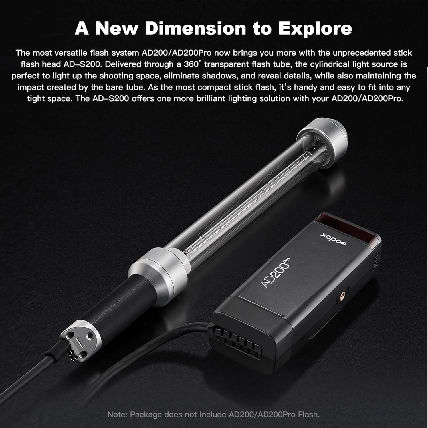 هد فلاش استیکی گودکس AD-S200 با دمای رنگ 5800K برای فلاش های جیبی AD200 و AD200Pro، فلاش 200 وات برای عکاسی پرتره در فضای باز و عکاسی عروسی هد فلاش استیکی گودکس AD-S200 با دمای رنگ 5800K برای فلاش های جیبی AD200 و AD200Pro، فلاش 200 وات برای عکاسی پرتره در فضای باز و عکاسی عروسی