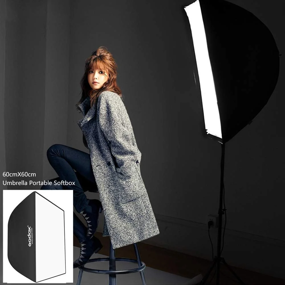 سافت باکس چتری گودکس اسپیدلایت 60x90 سانتی متر / 24" x 35" سافت باکس مستطیلی نورپردازی عکاسی برای عکاسی پرتره و محصول (SB-UBW سافت باکس چتری 6090) سافت باکس چتری گودکس اسپیدلایت 60x90 سانتی متر / 24" x 35" سافت باکس مستطیلی نورپردازی عکاسی برای عکاسی پرتره و محصول (SB-UBW سافت باکس چتری 6090)