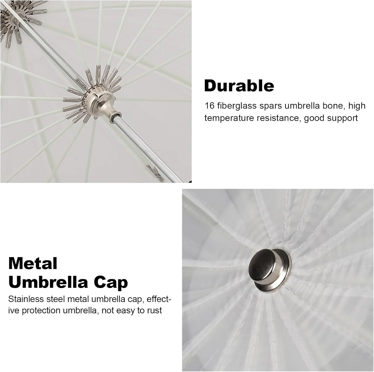 چتر پارابولیک گودکس UB-105D با قطر ۱۰۵ سانتیمتر، نور نرم و عمیق سفید رنگ، مناسب استودیو، عکاسی و فیلمبرداری چتر پارابولیک گودکس UB-105D با قطر ۱۰۵ سانتیمتر، نور نرم و عمیق سفید رنگ، مناسب استودیو، عکاسی و فیلمبرداری