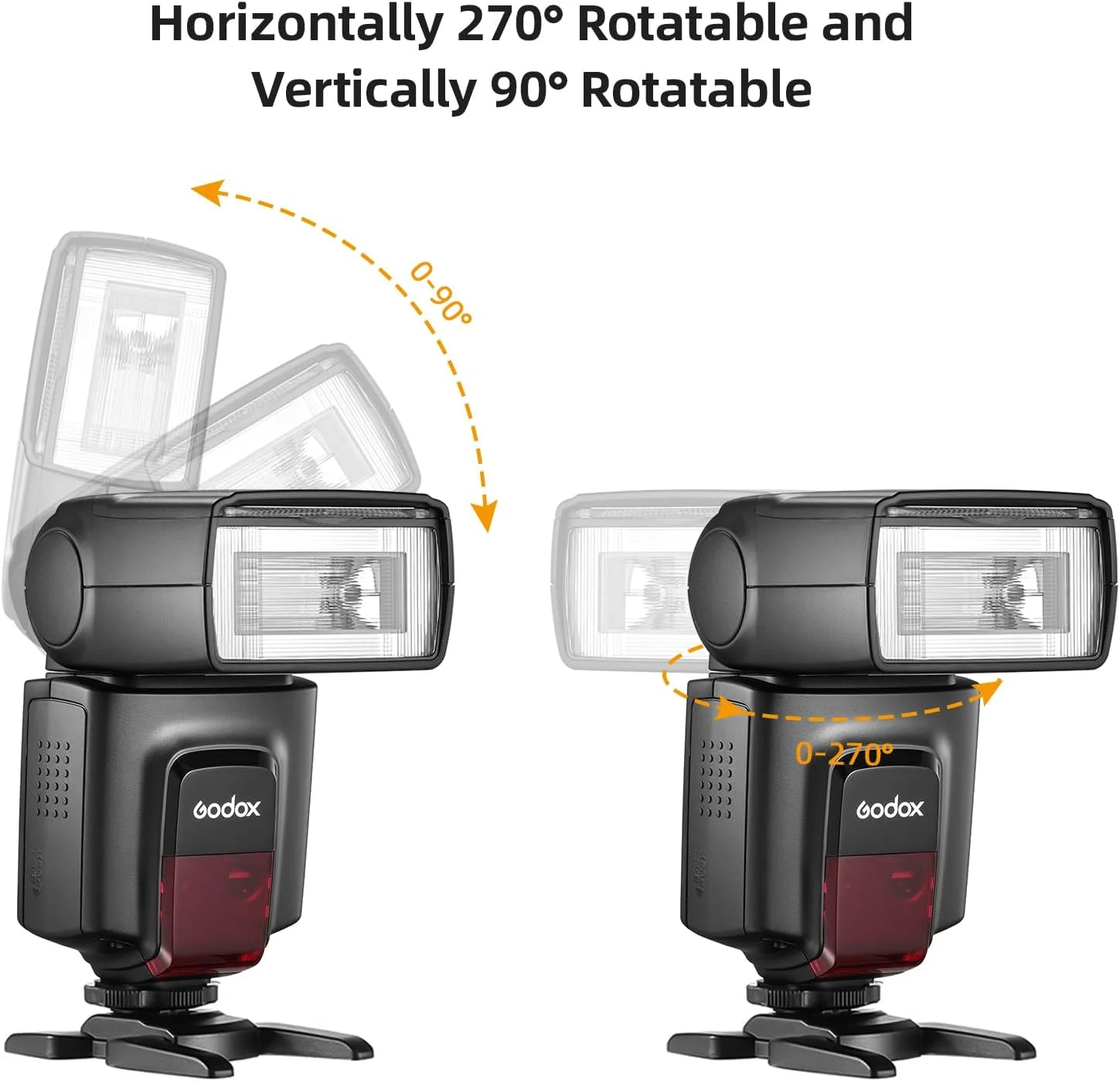 فلاش دوربین اسپیدلایت یونیورسال گودوکس TT560II، GN38 با کفشک استاندارد و فرستنده تریگر جایگزین برای کانن، سونی، نیکون، پاناسونیک، المپوس و پنتاکس فلاش دوربین اسپیدلایت یونیورسال گودوکس TT560II، GN38 با کفشک استاندارد و فرستنده تریگر جایگزین برای کانن، سونی، نیکون، پاناسونیک، المپوس و پنتاکس