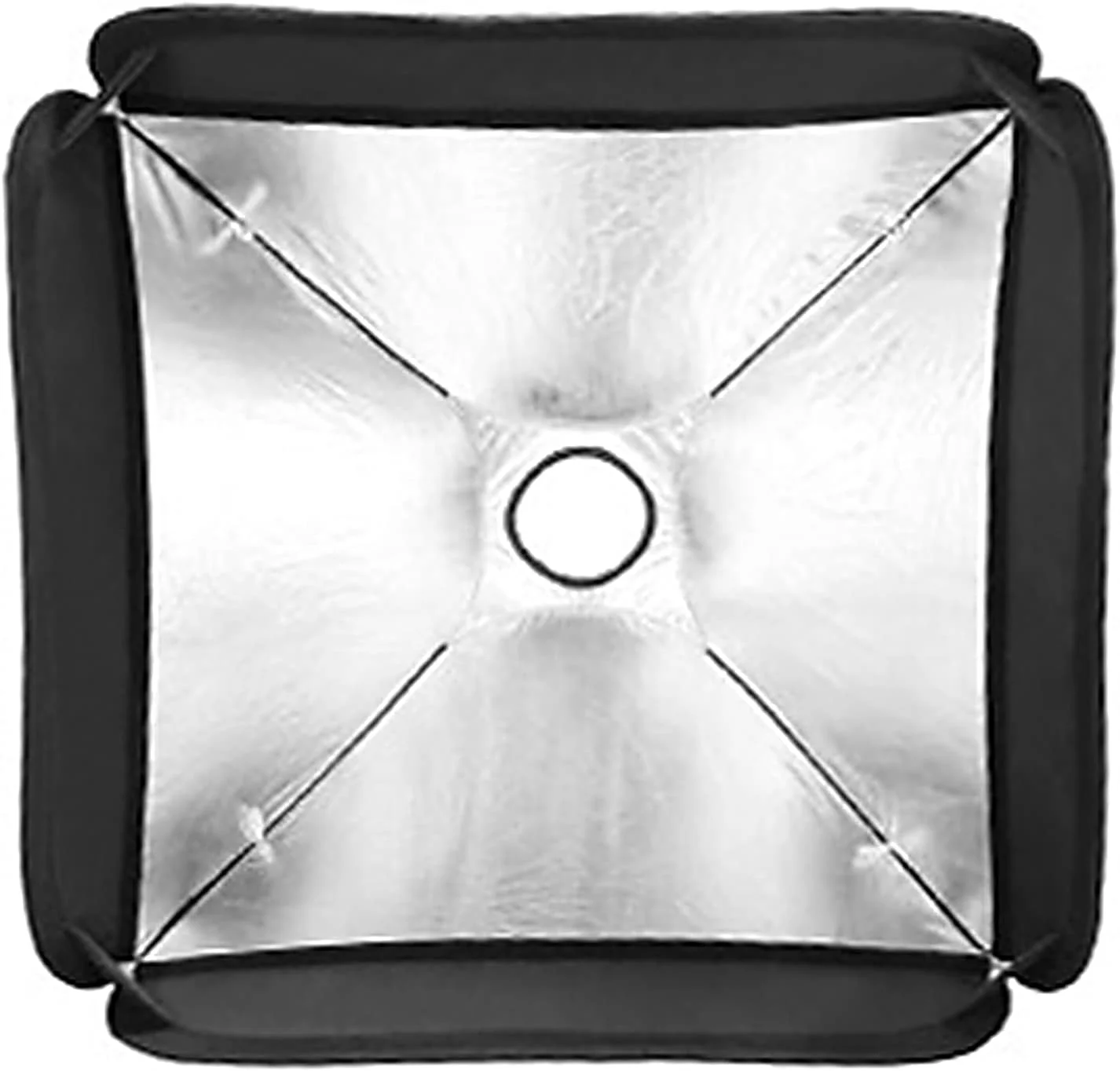 سافت باکس پرتابل گودکس 50cm x 50cm به همراه براکت Bowens و پارچه میکروفایبر