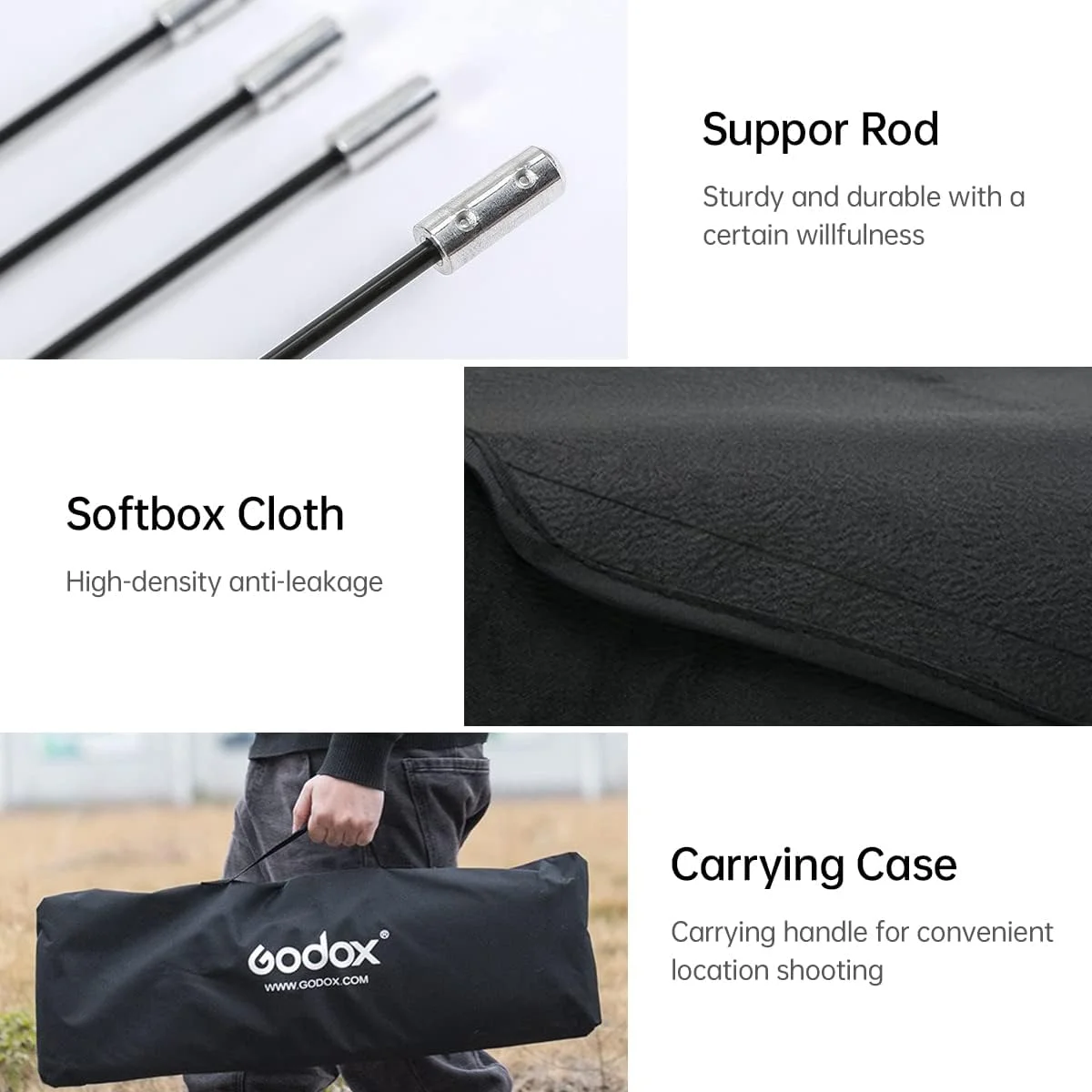 سافت باکس استریپ لانه زنبوری قابل حمل Godox FW30120CM / 30x120 سانتی متر با مانت بوئنز، اسپید رینگ و پارچه لنز، جعبه سافت باکس استریپ گرید برای نور فلاش استودیویی، استودیو عکس سافت باکس استریپ لانه زنبوری قابل حمل Godox FW30120CM / 30x120 سانتی متر با مانت بوئنز، اسپید رینگ و پارچه لنز، جعبه سافت باکس استریپ گرید برای نور فلاش استودیویی، استودیو عکس