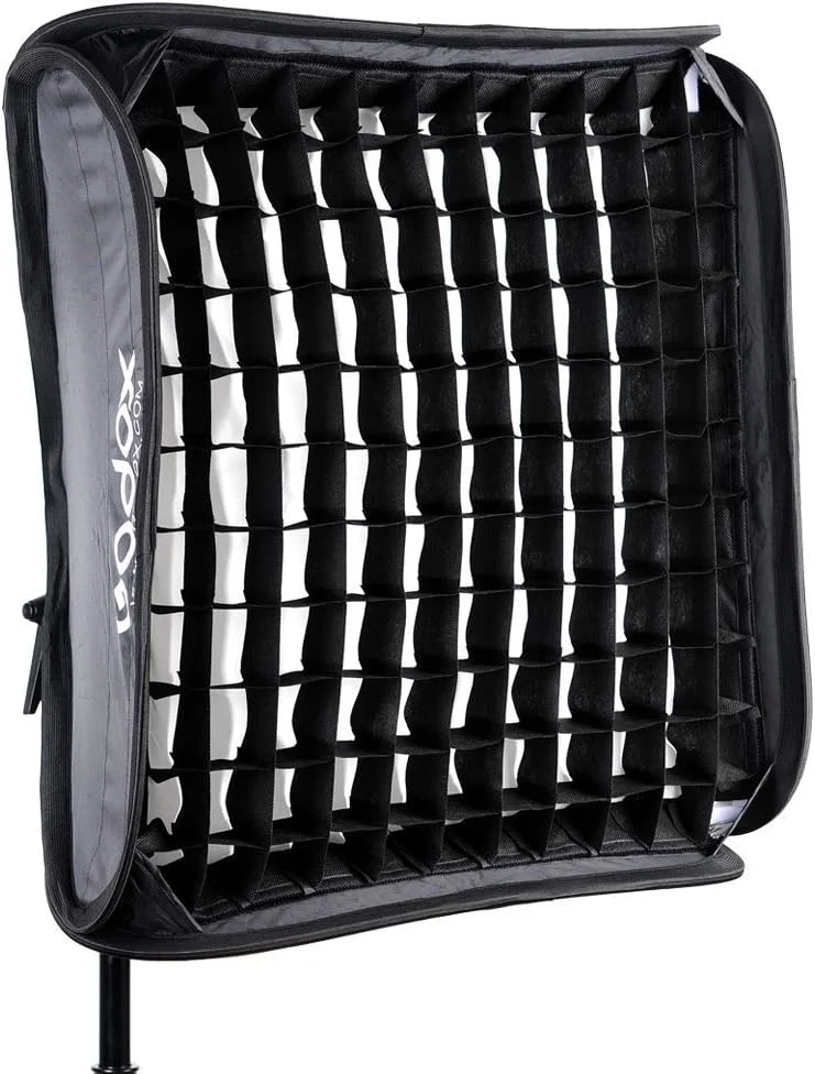 سافت باکس تاشو 80x80 سانتی متری گودکس و گرید به همراه براکت اسپیدلایت S2 گودکس، مانت بوئنز و کیف حمل برای فلاش های سری Godox V1 AD200Pro AD400Pro AD200 V860II TT685 TT600 و سایر فلاش ها سافت باکس تاشو 80x80 سانتی متری گودکس و گرید به همراه براکت اسپیدلایت S2 گودکس، مانت بوئنز و کیف حمل برای فلاش های سری Godox V1 AD200Pro AD400Pro AD200 V860II TT685 TT600 و سایر فلاش ها