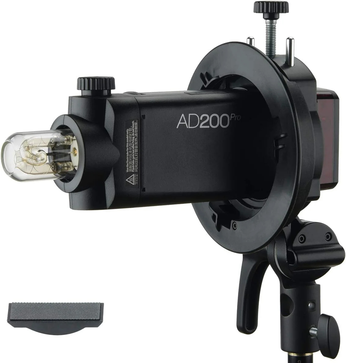 نگهدارنده فلاش گودکس مدل S2 با مانت بوئنز، سازگار با فلاش های گودکس V1 V860II AD200 AD200Pro AD400Pro و اسپیدلایت نگهدارنده فلاش گودکس مدل S2 با مانت بوئنز، سازگار با فلاش های گودکس V1 V860II AD200 AD200Pro AD400Pro و اسپیدلایت