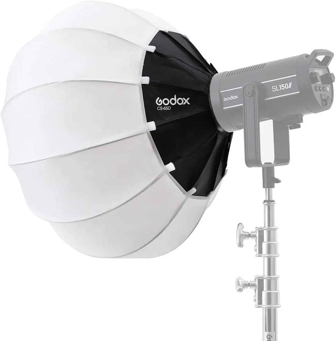 نرمباکس فانوسی گودکس CS-65D با قطر 65 سانتیمتر، اصلاحکننده نور نرم برای Godox SL-60W SL150W II FV150 AD300PRO AD400PRO AD600BM VL150 VL300 نرمباکس فانوسی گودکس CS-65D با قطر 65 سانتیمتر، اصلاحکننده نور نرم برای Godox SL-60W SL150W II FV150 AD300PRO AD400PRO AD600BM VL150 VL300
