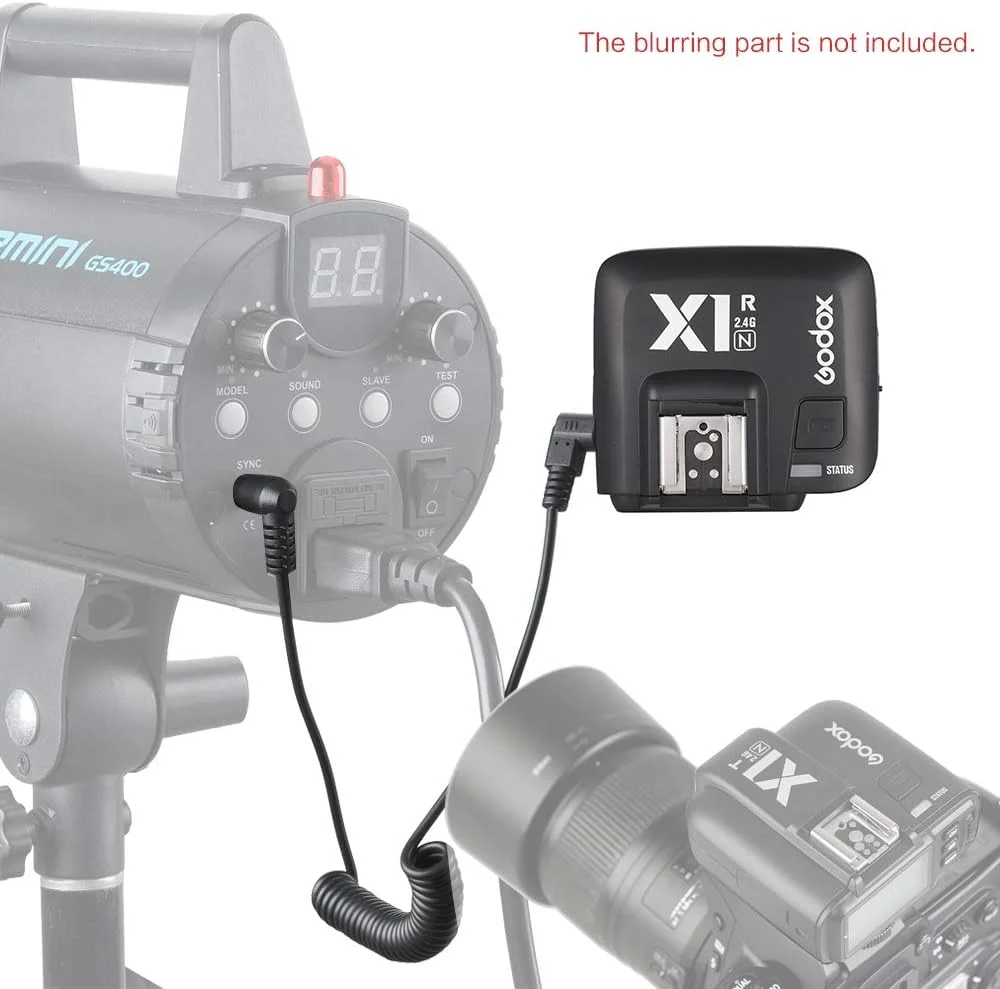 گیرنده فلاش بیسیم گودکس X1R-N TTL 2.4G برای دوربینهای نیکون DSLR به همراه پارچه تمیزکننده Andoer گیرنده فلاش بیسیم گودکس X1R-N TTL 2.4G برای دوربینهای نیکون DSLR به همراه پارچه تمیزکننده Andoer