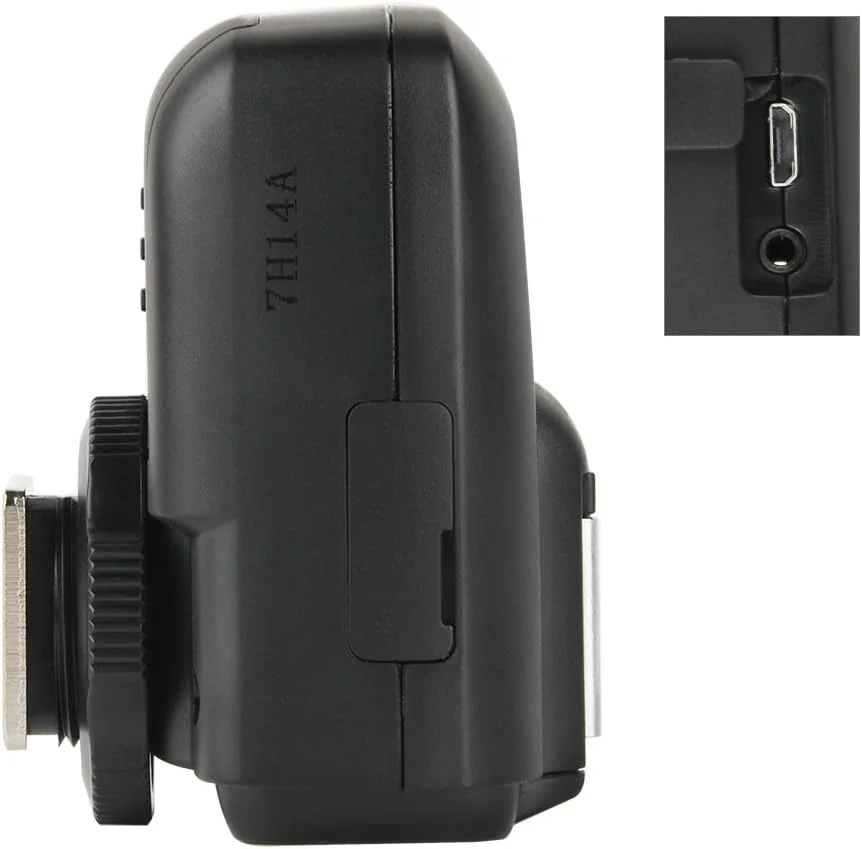گیرنده فلاش بی‌سیم پرسرعت گودکس X1R-S 2.4G TTL سازگار با دوربین سونی به همراه چراغ USB