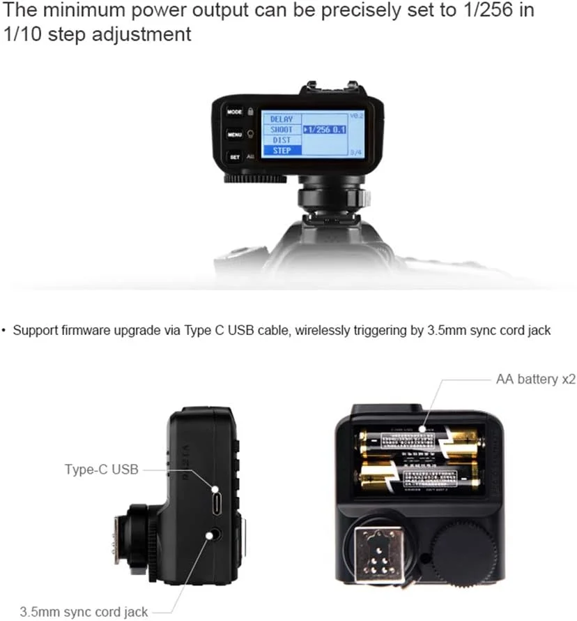 فرستنده فلاش بیسیم گودکس X1T-S TTL برای دوربینهای سونی فرستنده فلاش بیسیم گودکس X1T-S TTL برای دوربینهای سونی