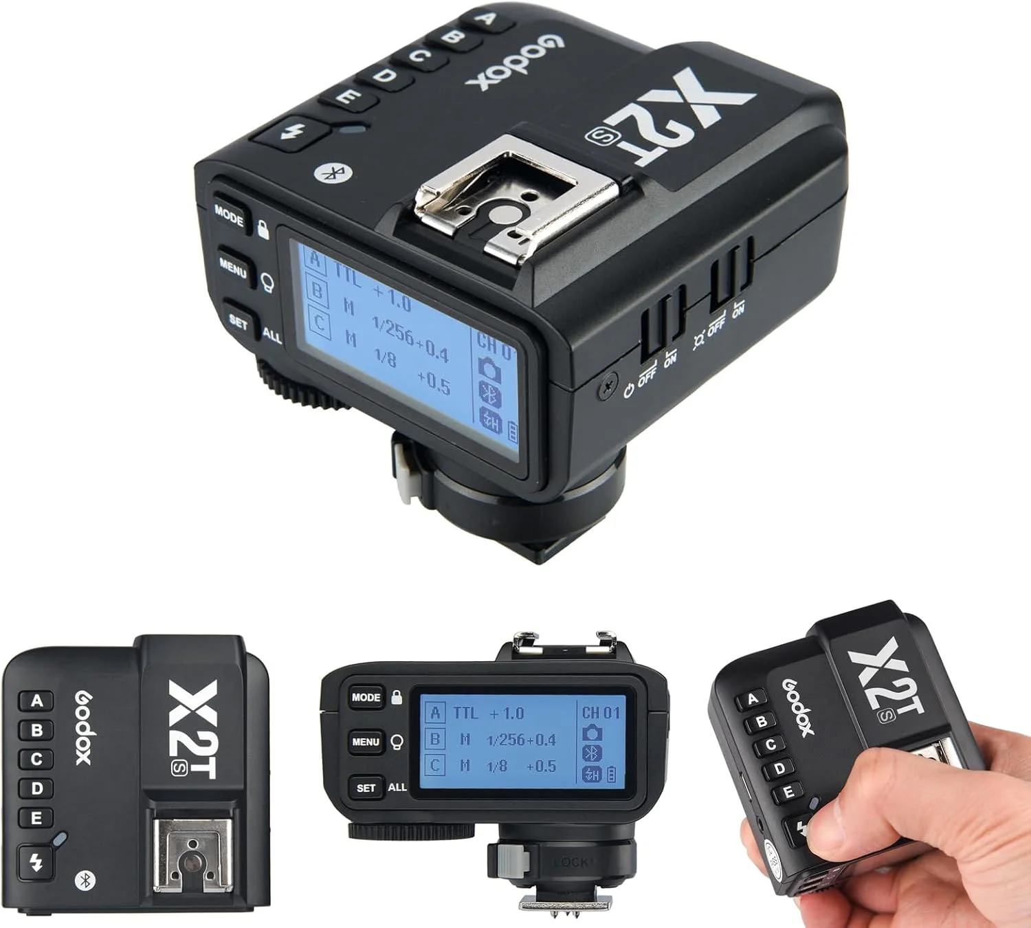 فرستنده ریموت فلاش گودکس X1T-S TTL 1/8000s HSS 2.4G سازگار با دوربین های سونی به همراه چراغ USB فرستنده ریموت فلاش گودکس X1T-S TTL 1/8000s HSS 2.4G سازگار با دوربین های سونی به همراه چراغ USB