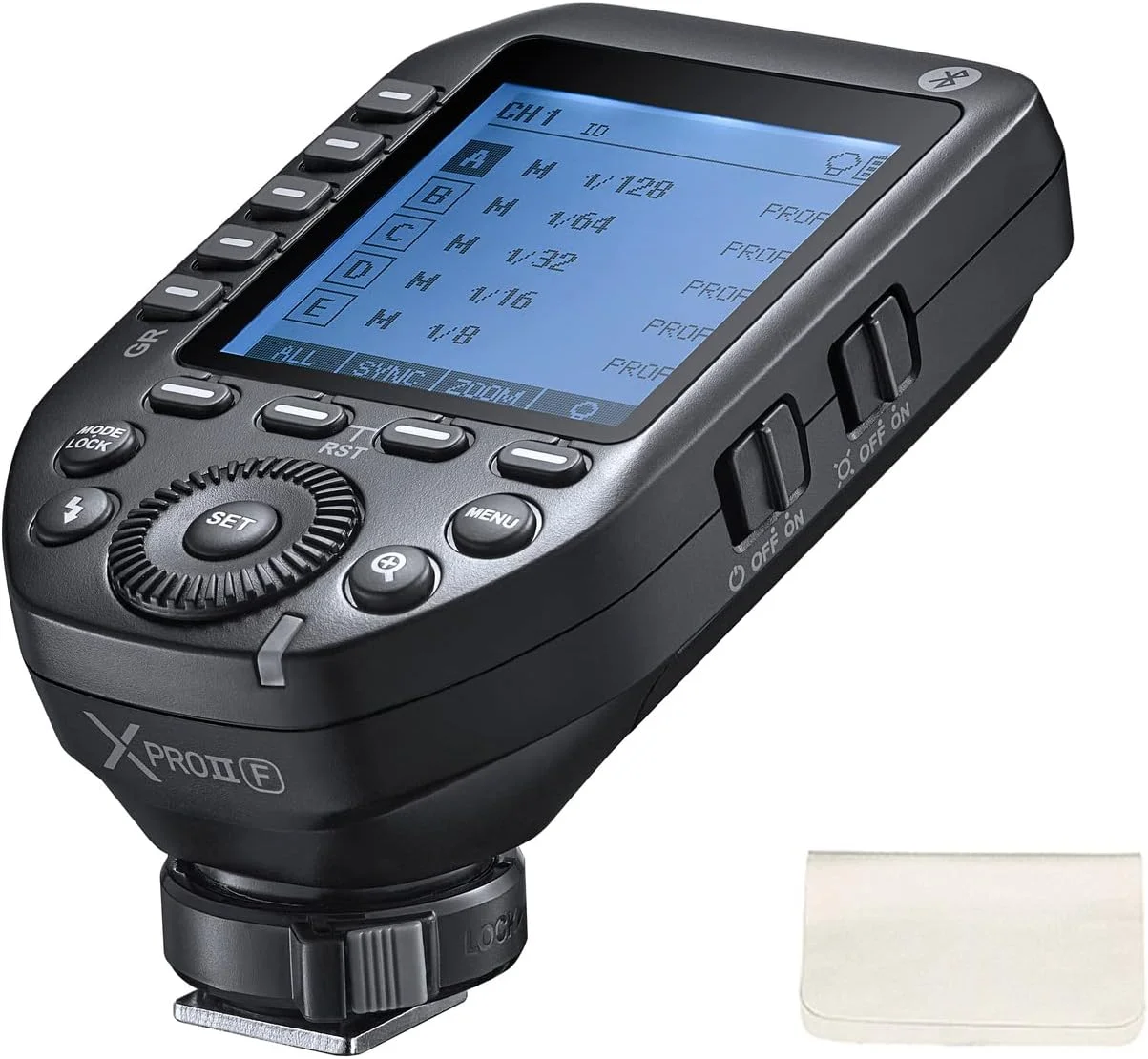 فلاش تریگر بی سیم گودکس XProII-F برای دوربین فوجی، سرعت 1/8000 ثانیه HSS TTL با عملکرد TCM تبدیل دستی و صفحه نمایش LCD بزرگ سازگار با فوجی GRX50S X-T1 X-T2 X-10 X-PRO1 X-A3 X100T X100F فلاش تریگر بی سیم گودکس XProII-F برای دوربین فوجی، سرعت 1/8000 ثانیه HSS TTL با عملکرد TCM تبدیل دستی و صفحه نمایش LCD بزرگ سازگار با فوجی GRX50S X-T1 X-T2 X-10 X-PRO1 X-A3 X100T X100F