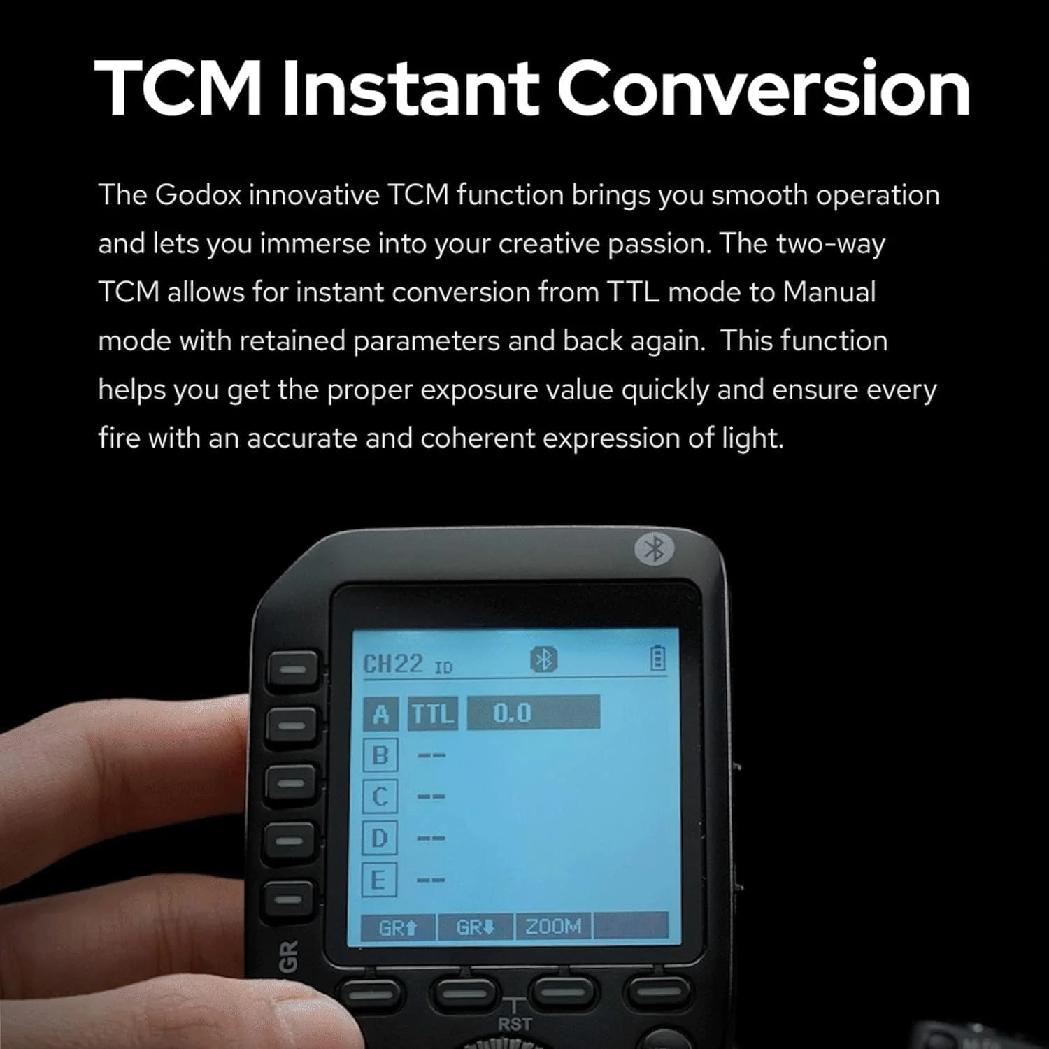 فلاش تریگر وایرلس TTL گودکس XProII-S برای دوربین های سونی، 2.4G HSS 1/8000s، اتصال بلوتوث، تبدیل فوری TCM، قفل سریع به روز شده، 16 گروه و 32 کانال فلاش تریگر وایرلس TTL گودکس XProII-S برای دوربین های سونی، 2.4G HSS 1/8000s، اتصال بلوتوث، تبدیل فوری TCM، قفل سریع به روز شده، 16 گروه و 32 کانال