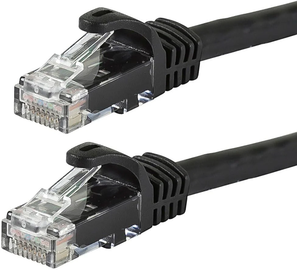 کابل شبکه Cat6 مونوپرایس مدل Flexboot - کابل اینترنت - RJ45، رشته ای، 550 مگاهرتز، UTP، سیم مسی خالص، 24AWG، طول 6 متر، مشکی