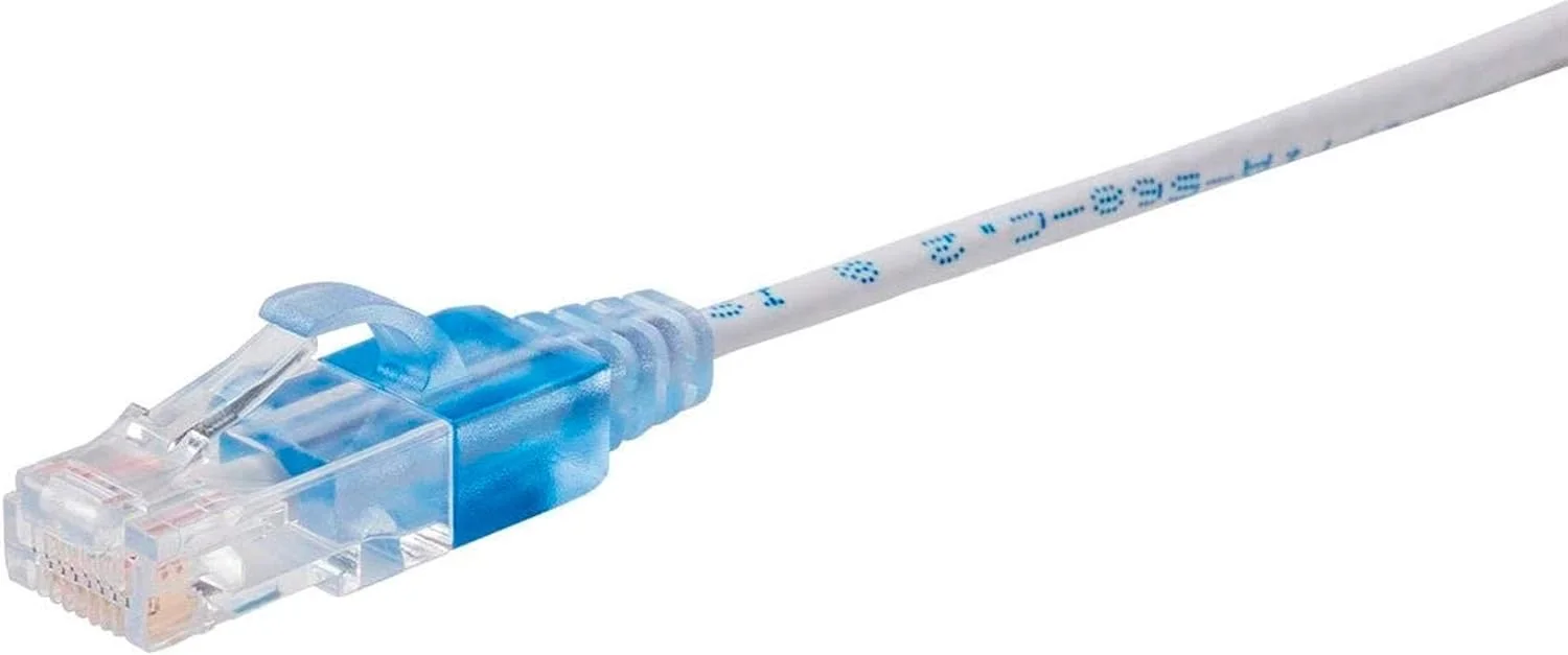 کابل شبکه پچ Cat6A موناپریس - 9 متر - سفید (بسته 5 عددی) - RJ45، رشته ای، UTP، سیم مسی خالص، 30AWG - سری SlimRun کابل شبکه پچ Cat6A موناپریس - 9 متر - سفید (بسته 5 عددی) - RJ45، رشته ای، UTP، سیم مسی خالص، 30AWG - سری SlimRun