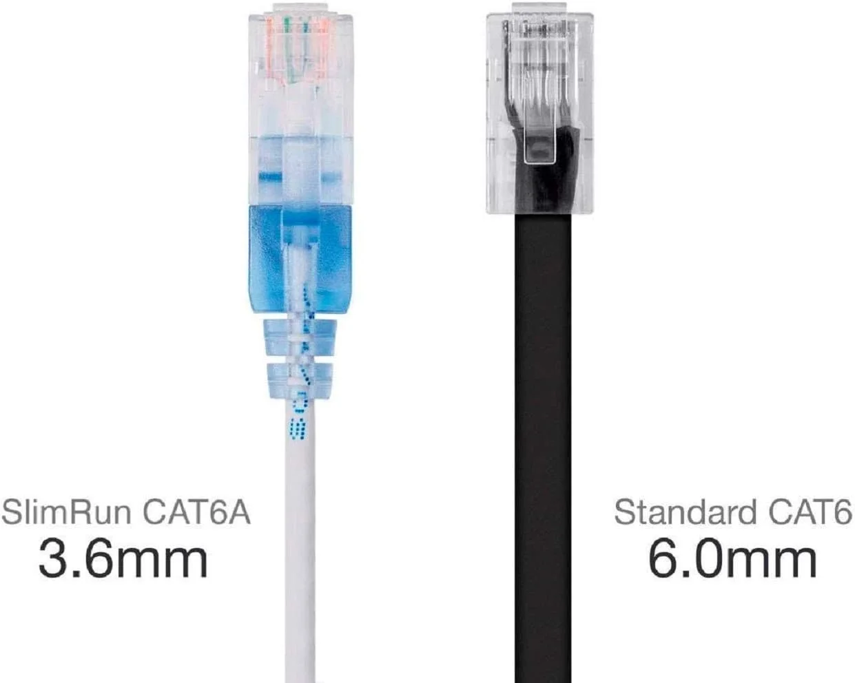 کابل شبکه پچ Cat6A موناپریس - 9 متر - سفید (بسته 5 عددی) - RJ45، رشته ای، UTP، سیم مسی خالص، 30AWG - سری SlimRun کابل شبکه پچ Cat6A موناپریس - 9 متر - سفید (بسته 5 عددی) - RJ45، رشته ای، UTP، سیم مسی خالص، 30AWG - سری SlimRun