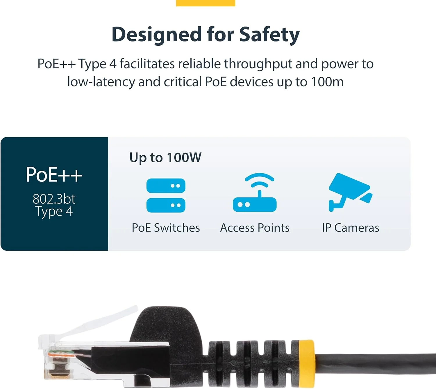 کابل CAT6 باریک 6 اینچی StarTech.com - کابل پچ CAT6 باریک - کانکتورهای RJ45 بدون گیر آبی - کابل اترنت گیگابیتی - 28 AWG - LSZH (N6PAT6INBLS) کابل CAT6 باریک 6 اینچی StarTech.com - کابل پچ CAT6 باریک - کانکتورهای RJ45 بدون گیر آبی - کابل اترنت گیگابیتی - 28 AWG - LSZH (N6PAT6INBLS)