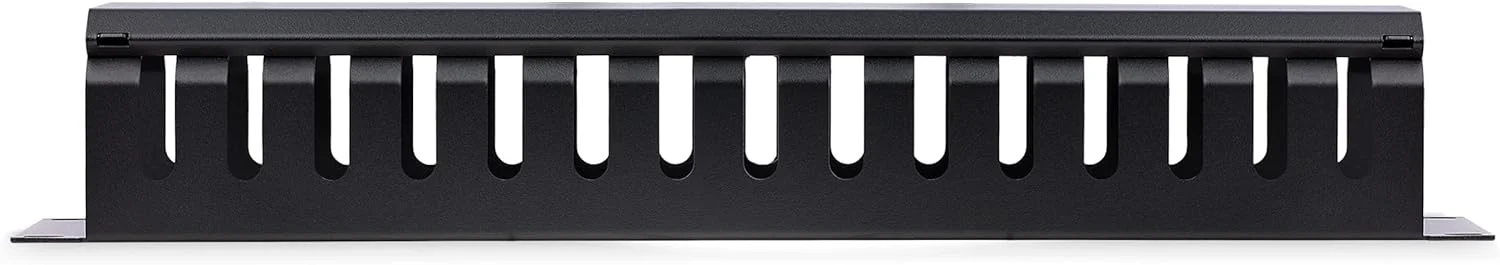 داکت انگشتی مدیریت کابل افقی 2U StarTech.com با پوشش - پنل داکت سیم کشی رک شبکه 19 اینچی - داکت سیم کشی شیاردار (CMDUCT2U) داکت انگشتی مدیریت کابل افقی 2U StarTech.com با پوشش - پنل داکت سیم کشی رک شبکه 19 اینچی - داکت سیم کشی شیاردار (CMDUCT2U)