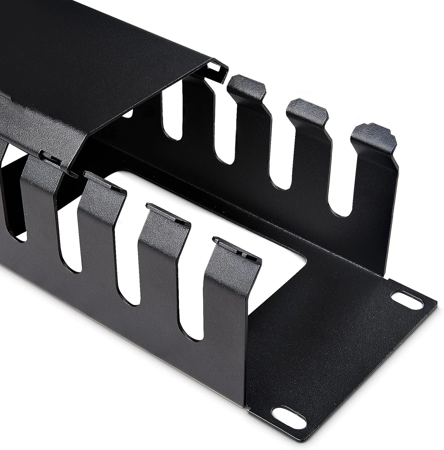 داکت انگشتی مدیریت کابل افقی 2U StarTech.com با پوشش - پنل داکت سیم کشی رک شبکه 19 اینچی - داکت سیم کشی شیاردار (CMDUCT2U) داکت انگشتی مدیریت کابل افقی 2U StarTech.com با پوشش - پنل داکت سیم کشی رک شبکه 19 اینچی - داکت سیم کشی شیاردار (CMDUCT2U)