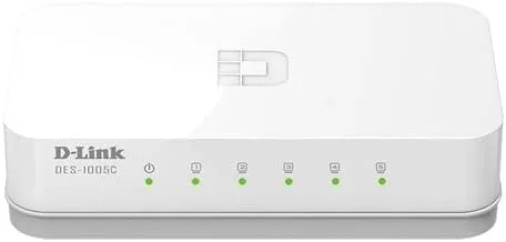سوییچ شبکه D-Link DES-1005C 10/100 سوییچ شبکه D-Link DES-1005C 10/100