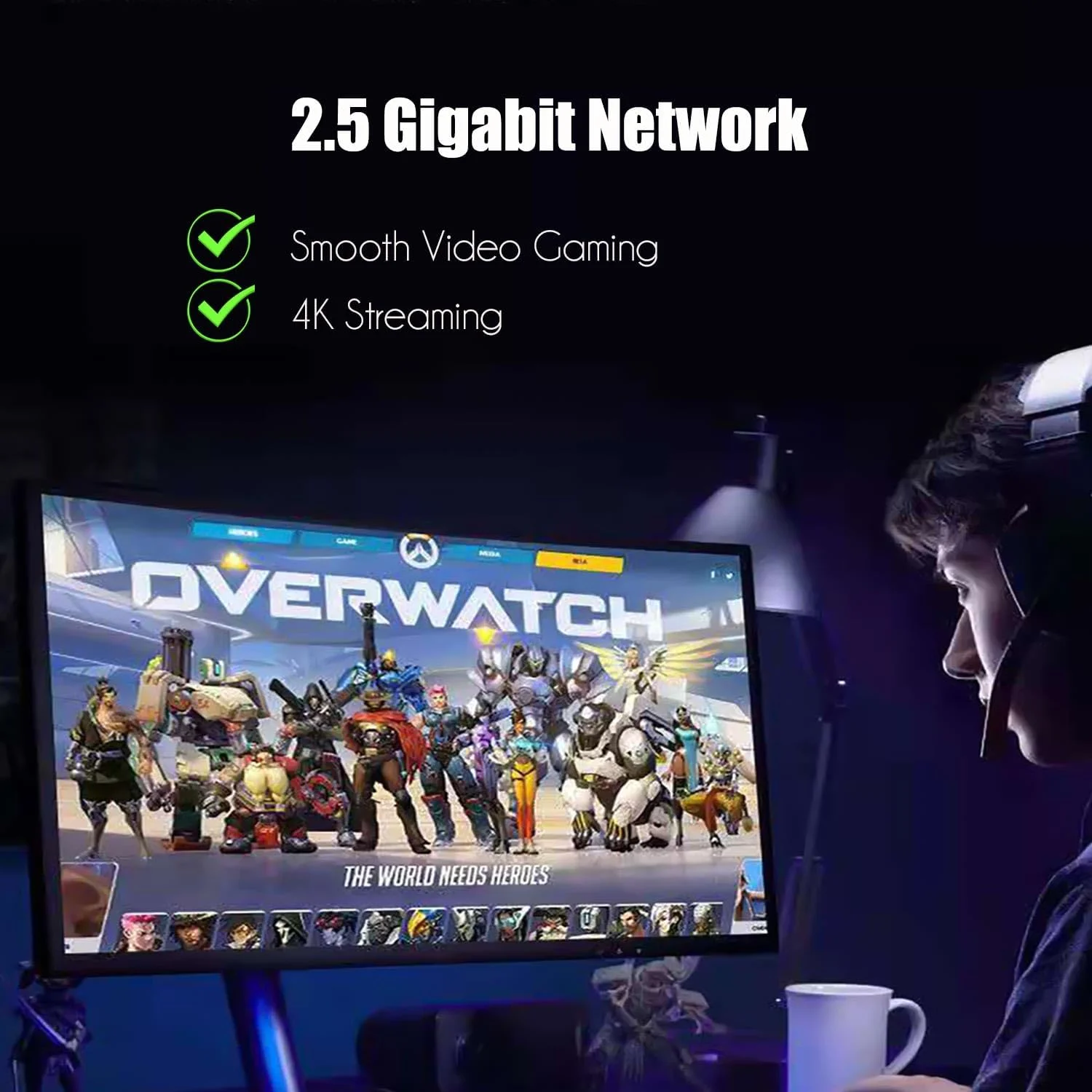 کارت شبکه 2.5 گیگابیتی GLOTRENDS LE8105 PCIe برای کامپیوتر رومیزی، پورت اترنت RJ45 LAN گیگابیتی 2500/1000/100 مگابیت بر ثانیه، رابط PCIE X1، براکت استاندارد و کم ارتفاع کارت شبکه 2.5 گیگابیتی GLOTRENDS LE8105 PCIe برای کامپیوتر رومیزی، پورت اترنت RJ45 LAN گیگابیتی 2500/1000/100 مگابیت بر ثانیه، رابط PCIE X1، براکت استاندارد و کم ارتفاع