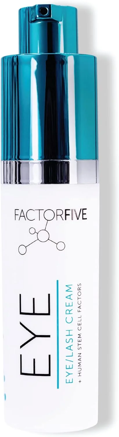 کرم دور چشم و مژه فاکتورفایو حاوی فاکتورهای رشد سلول های بنیادی مشتق شده از بافت چربی انسان برای ضد پیری، کاهش خطوط پنجه کلاغی و پف زیر چشم 5 میلی لیتر کرم دور چشم و مژه فاکتورفایو حاوی فاکتورهای رشد سلول های بنیادی مشتق شده از بافت چربی انسان برای ضد پیری، کاهش خطوط پنجه کلاغی و پف زیر چشم 5 میلی لیتر