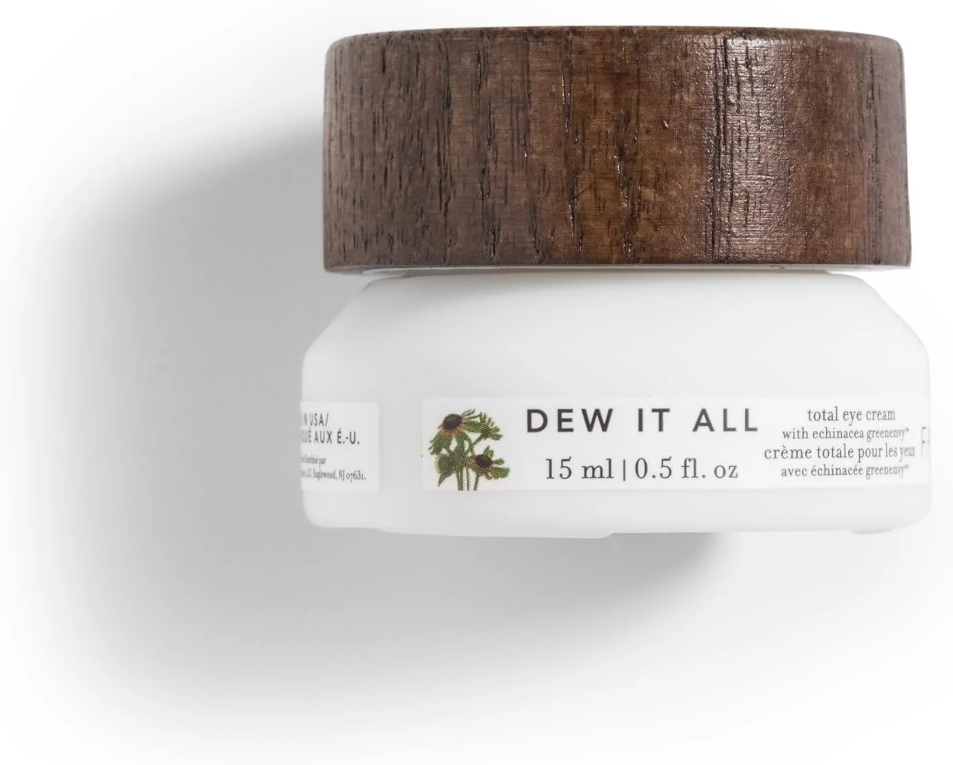 کرم دور چشم Farmacy Dew It All - کرم مرطوب کننده طبیعی برای خطوط و چروک های زیر چشم