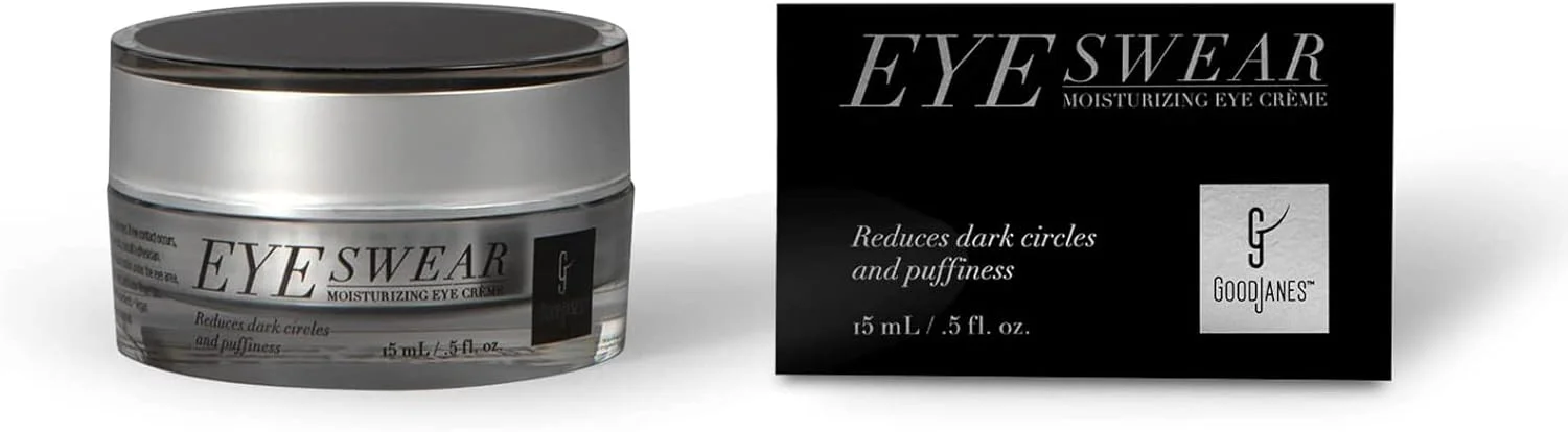 کرم دور چشم گودجینز - کرم دور چشم برای سیاهی، پف و خطوط ریز | کرم دور چشم سلول های بنیادی، مرطوب کننده و ضد پیری - حاوی سلول های بنیادی، آلوئه ورا و ویتامین C (147 میلی لیتر)