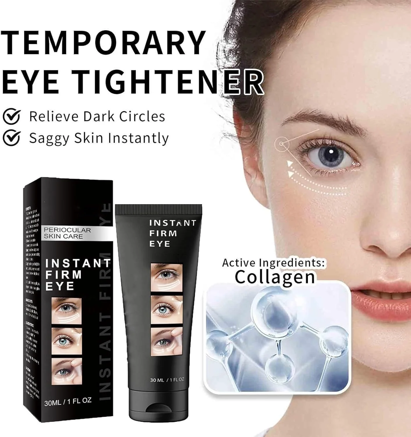 کرم سفت کننده و محکم کننده پوست دور چشم، 2 عدد کرم دور چشم ضد چروک، کرم ترمیم کننده دور چشم، برای سیاهی و پف زیر چشم، کاهش دهنده چروک، روشن کننده و مرطوب کننده کرم ترمیم کننده دور چشم کرم سفت کننده و محکم کننده پوست دور چشم، 2 عدد کرم دور چشم ضد چروک، کرم ترمیم کننده دور چشم، برای سیاهی و پف زیر چشم، کاهش دهنده چروک، روشن کننده و مرطوب کننده کرم ترمیم کننده دور چشم