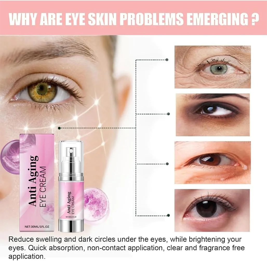 کرم دور چشم کافئین، کرم زیر چشم برای حلقه های تیره و پف کردگی، کرم روز و شب، کاهش خطوط ریز و ضد پیری، برای حلقه های تیره، پف و کیسه های زیر چشم کرم دور چشم کافئین، کرم زیر چشم برای حلقه های تیره و پف کردگی، کرم روز و شب، کاهش خطوط ریز و ضد پیری، برای حلقه های تیره، پف و کیسه های زیر چشم