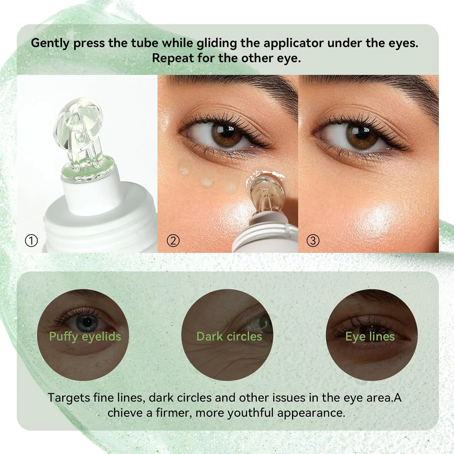 کرم دور چشم GraGra حاوی ویتامین C، کرم ژل دور چشم برای رفع تیرگی، رفع پف زیر چشم، جلوگیری از پف و تیرگی زیر چشم و ضد پیری کرم دور چشم GraGra حاوی ویتامین C، کرم ژل دور چشم برای رفع تیرگی، رفع پف زیر چشم، جلوگیری از پف و تیرگی زیر چشم و ضد پیری