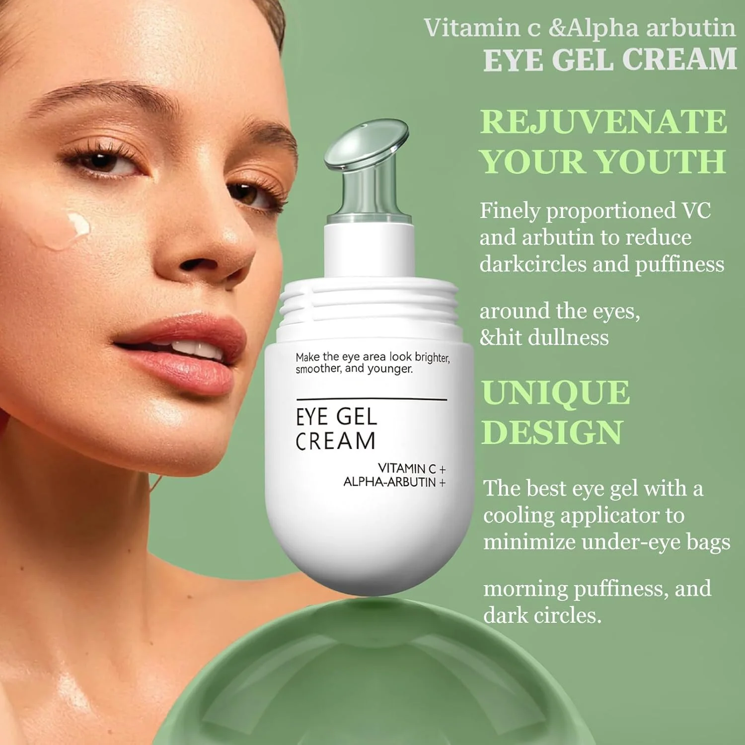 کرم دور چشم GraGra حاوی ویتامین C، کرم ژل دور چشم برای رفع تیرگی، رفع پف زیر چشم، جلوگیری از پف و تیرگی زیر چشم و ضد پیری کرم دور چشم GraGra حاوی ویتامین C، کرم ژل دور چشم برای رفع تیرگی، رفع پف زیر چشم، جلوگیری از پف و تیرگی زیر چشم و ضد پیری