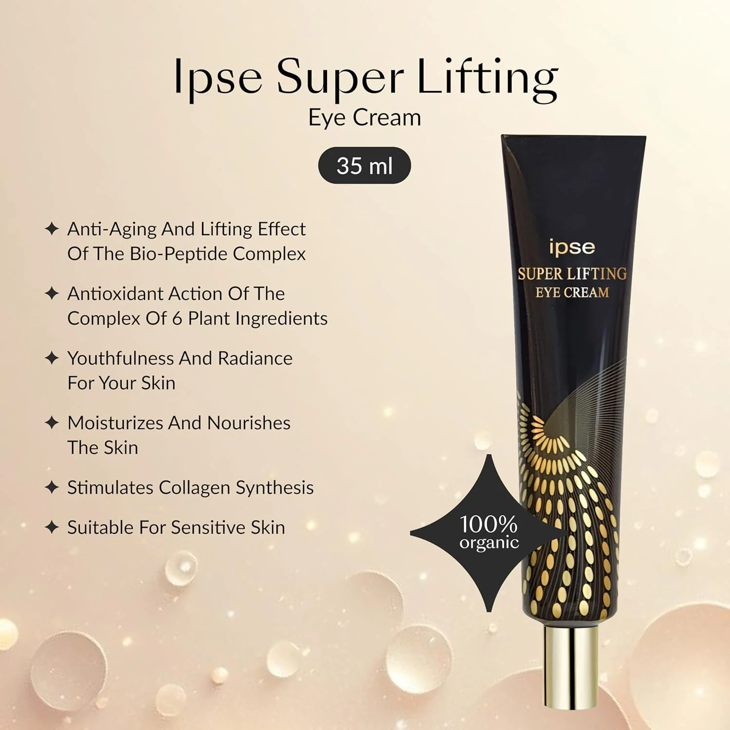 کرم دور چشم لیفتینگ فوق العاده - مراقبت از پوست دور چشم آبرسان، درمان ضد پیری و ضد چروک، مرطوب کننده، مراقبت از چشم آبرسان، از بین بردن لکه های تیره، برای انواع پوست، 35 میلی لیتر کرم دور چشم لیفتینگ فوق العاده - مراقبت از پوست دور چشم آبرسان، درمان ضد پیری و ضد چروک، مرطوب کننده، مراقبت از چشم آبرسان، از بین بردن لکه های تیره، برای انواع پوست، 35 میلی لیتر