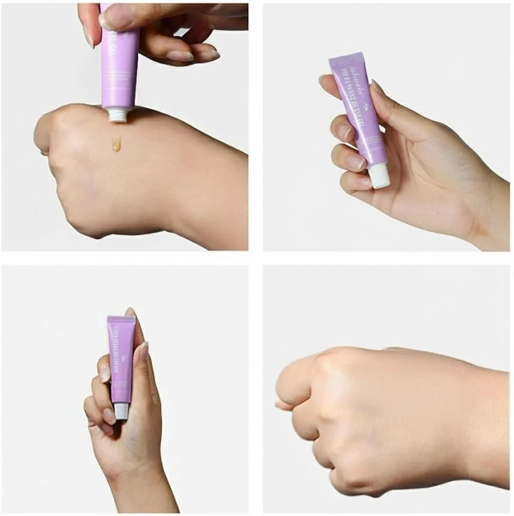 ژل دور چشم KASTWAVE، کرم خنک کننده زیر چشم، رفع خستگی چشم، کاهش پف و تورم، محصولات مراقبت از چشم برای حلقه های تیره و پف زیر چشم، مناسب برای آقایان و بانوان