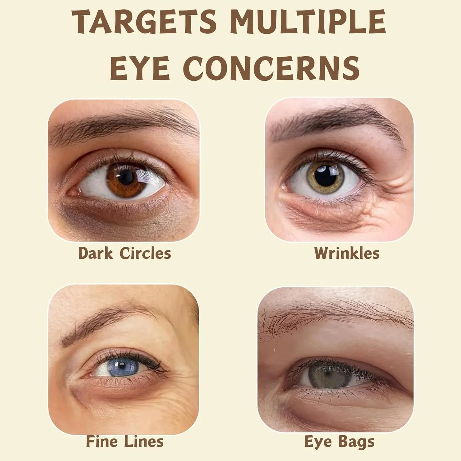 کرم دور چشم رتینول، کرم زیر چشم با غلتک ۳۶۰ درجه، کرم ترمیم کننده و روشن کننده دور چشم برای سیاهی و پف زیر چشم، اسید هیالورونیک و کلاژن برای مبارزه با خطوط ریز کرم دور چشم رتینول، کرم زیر چشم با غلتک ۳۶۰ درجه، کرم ترمیم کننده و روشن کننده دور چشم برای سیاهی و پف زیر چشم، اسید هیالورونیک و کلاژن برای مبارزه با خطوط ریز