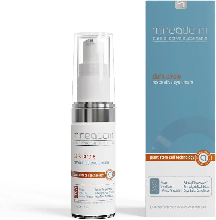 کرم دور چشم ترمیم کننده تیرگی مینادرم - کرم سفت کننده دور چشم با پپتیدها، فناوری سلول های بنیادی و هالوکسيل - ضد تیرگی دور چشم و خطوط ریز - 20 میلی لیتر کرم دور چشم ترمیم کننده تیرگی مینادرم - کرم سفت کننده دور چشم با پپتیدها، فناوری سلول های بنیادی و هالوکسيل - ضد تیرگی دور چشم و خطوط ریز - 20 میلی لیتر