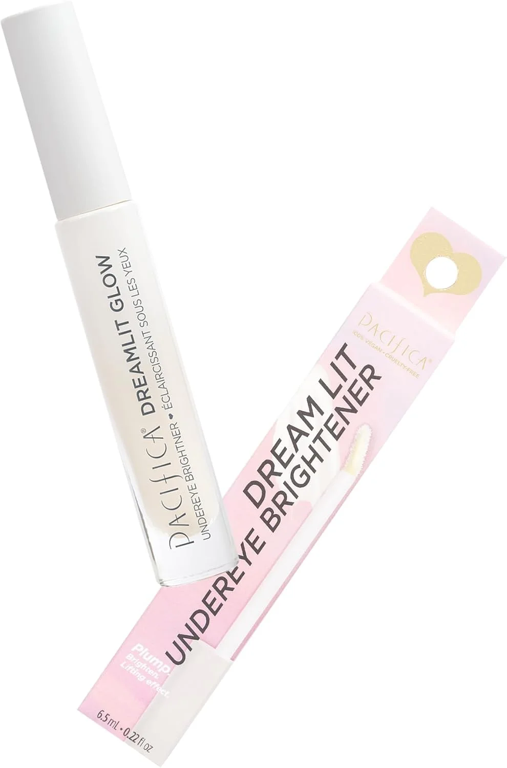 روشن کننده زیر چشم پسیفیکا DreamLit Glow - کرم روشن کننده زیر چشم برای حلقه های تیره و پف، کلاژن وگان، آبرسان، تست شده توسط متخصص پوست روشن کننده زیر چشم پسیفیکا DreamLit Glow - کرم روشن کننده زیر چشم برای حلقه های تیره و پف، کلاژن وگان، آبرسان، تست شده توسط متخصص پوست