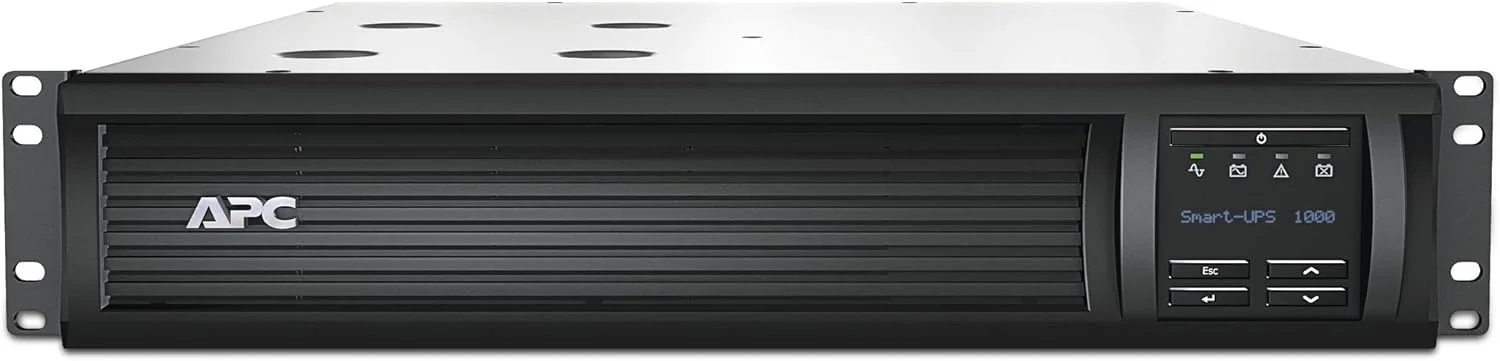 منبع تغذیه بدون وقفه (UPS) هوشمند APC با توان 1000VA LCD RM 2U 230V