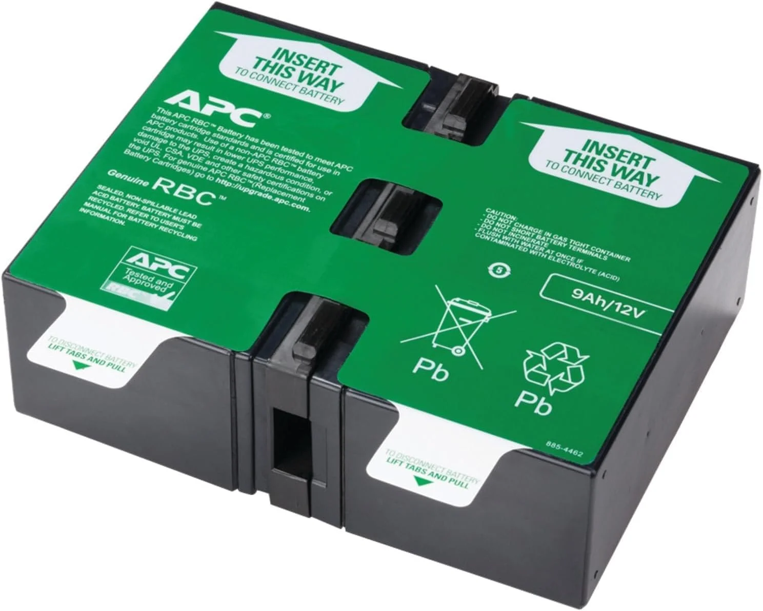 باتری جایگزین APC APCRBC124 برای اینورتر APC - BR1200GI, BR1200G-FR, BR1500GI, BR1500G-FR