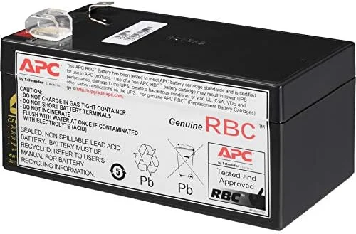 کارتریج باتری جایگزین APC، مدل RBC35، برای مدل های APC Back-UPS BE350G و BE350C کارتریج باتری جایگزین APC، مدل RBC35، برای مدل های APC Back-UPS BE350G و BE350C