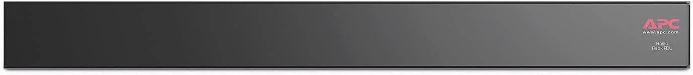 واحد توزیع برق رک APC، پایه 200V-230V/30A، (10) خروجی، 1U نصب افقی در رک (AP9571A)