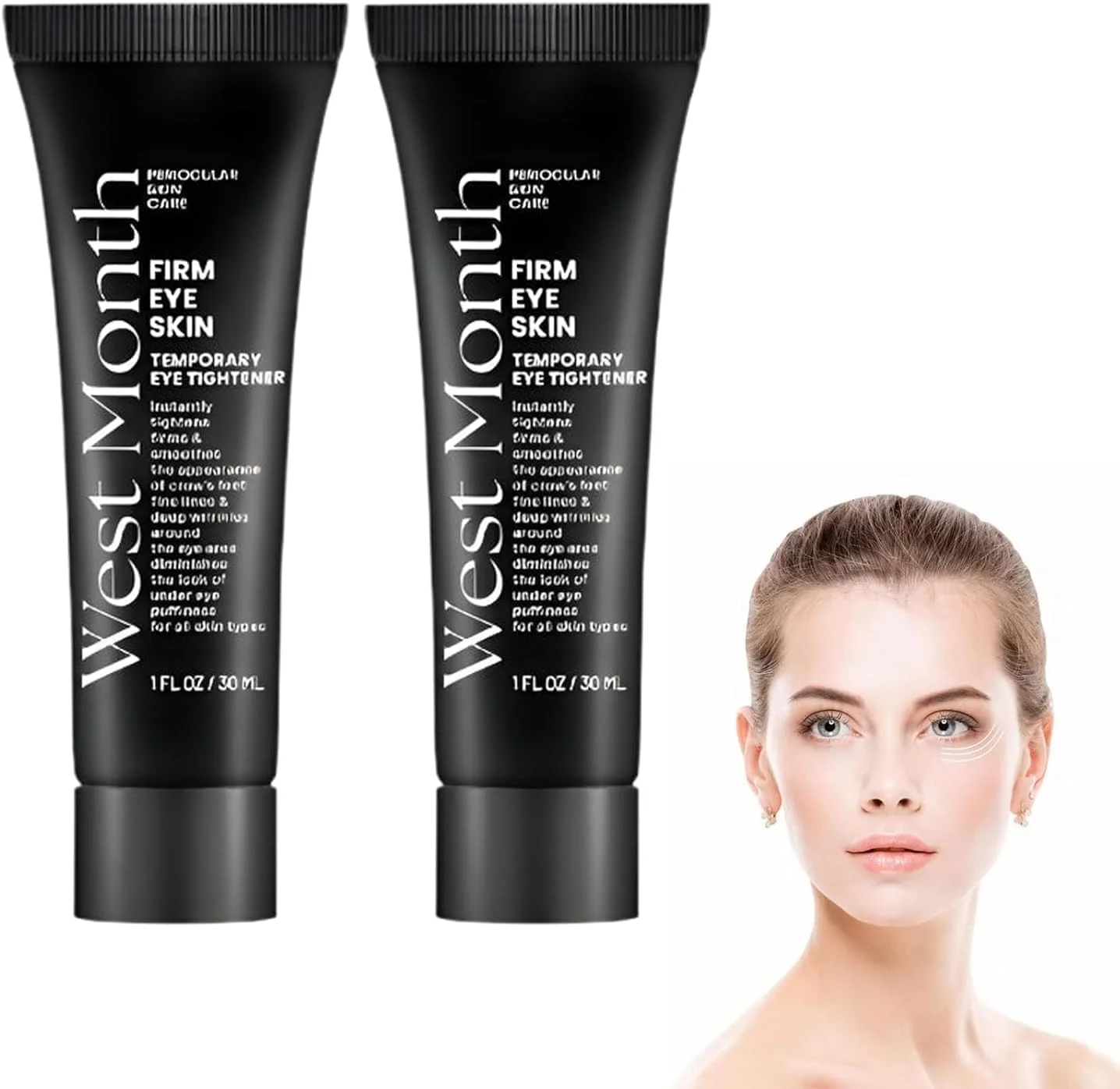 کرم لیفت فوری چشم و صورت، از بین برنده سریع پف، تیرگی و خطوط زیر چشم برای خانم ها و آقایان - سفت کننده و لیفتینگ موقت، کاهش خطوط ریز - پرکننده چروک 30 میلی لیتر کرم لیفت فوری چشم و صورت، از بین برنده سریع پف، تیرگی و خطوط زیر چشم برای خانم ها و آقایان - سفت کننده و لیفتینگ موقت، کاهش خطوط ریز - پرکننده چروک 30 میلی لیتر